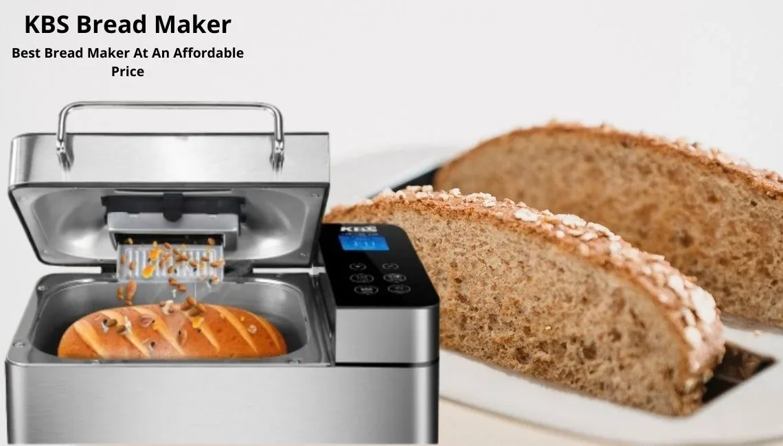 KBS Pro Stainless Steel Bread Machine, Bread Machine, Bread Maker, Bread maker recipe, Bread maker machine, Stainless steel bread maker, Best bread maker, Bread maker review, Best bread maker review, Best bread maker recipe, how to make bread at home, fog kitchen