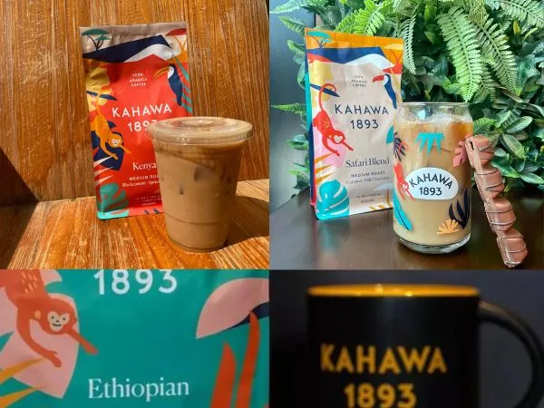 KAHAWA 1893 - Whole Coffee Beans - Variety Pack - Includes Safari, Serengeti, Kenyan, and Ethiopian - Perfect Freshly Brewed