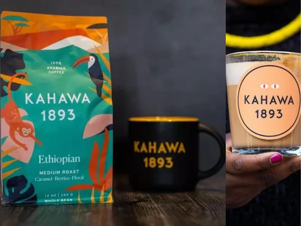 KAHAWA 1893 - Whole Coffee Beans - Variety Pack - Includes Safari, Serengeti, Kenyan, and Ethiopian - Perfect Freshly Brewed