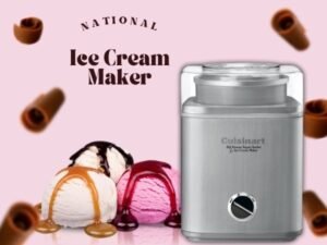 2-Qt. Double CUISINART Ice Cream Maker Ice Cream and Frozen Yogurt Machine with Insulated Freezer Bowl